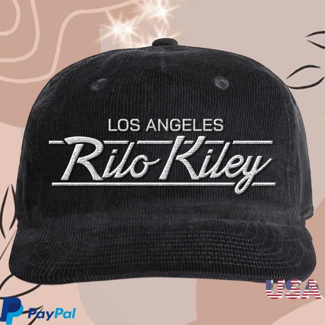 Official Rilo Kiley Los Angeles Script Cord Cap