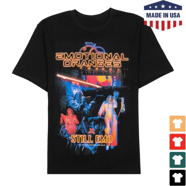 Official Emotional Oranges Shop Merch Light Up Your Feelings New Shirt