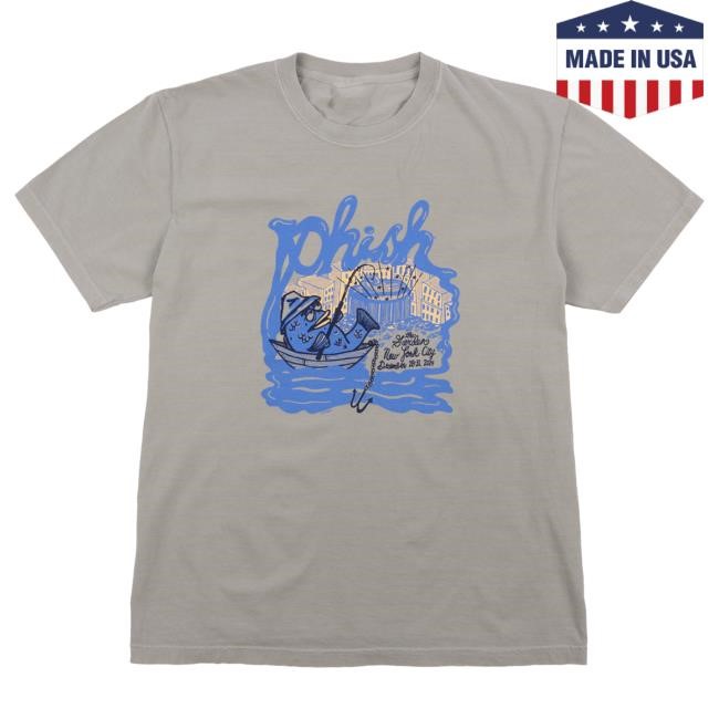 Official Phish Merch Store Shop Phish Tuna Can Fisherman Tshirt