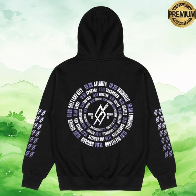 Official Set It Off Merch Store Fall 2025 Tour Pullover Hoodie