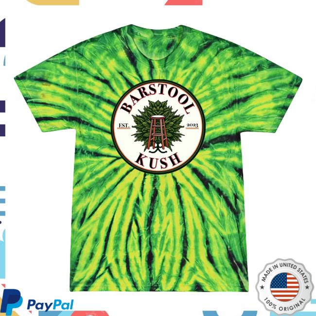 Barstool Sports Merchandise A New Untold Story Barstool Kush Tie Dye Tee