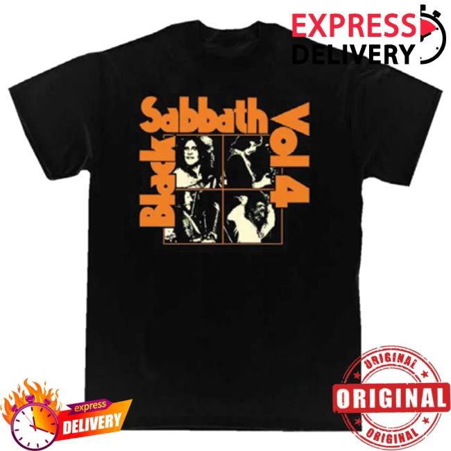 Black Sabbath Vol. 4 Shirt - Black Sabbath Official Store