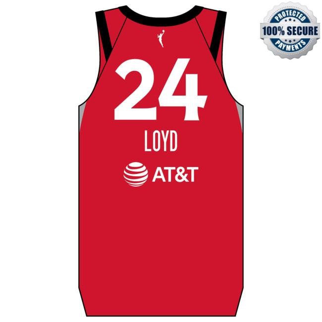 Nike Las Vegas Aces Jewell Loyd Rebel Jersey Tshirt