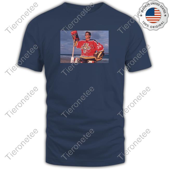 Official Vintage Hockey Shop John Vanbiesbrouck For The Florida Panthers Hoodie