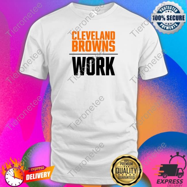 Official Cleveland Browns Work Shirt
