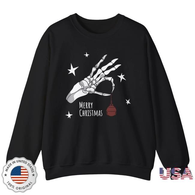 Official Murder with my Husband Skeleton Ornament T Shirt MWMH Postcat
