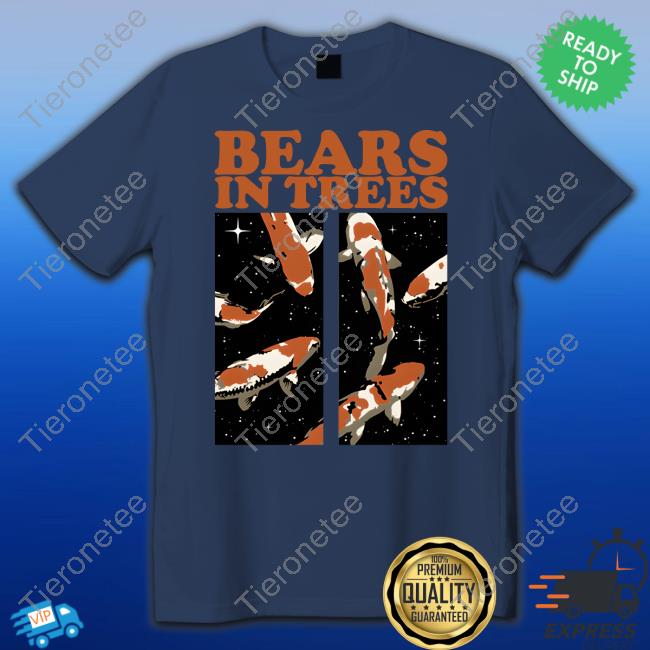 Bears In Trees Aquarium Shirt White