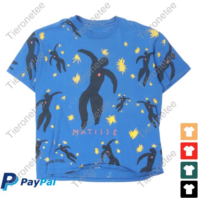 Official Justin Reed Vintage Henri Matisse Aop T Shirt 3D All Over Print Justinreed