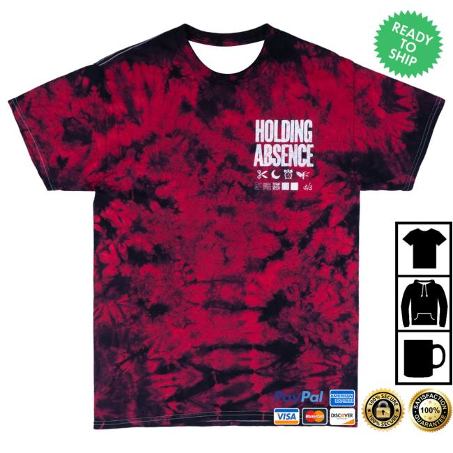 Holding Absence Official Merch Shop These New Dreams Black/Red Dye New Tee
