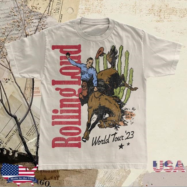 Official Rolling Loud Merch Store Shop Rolling Loud RL Rodeo World Tour Cream Tees RollingLoud