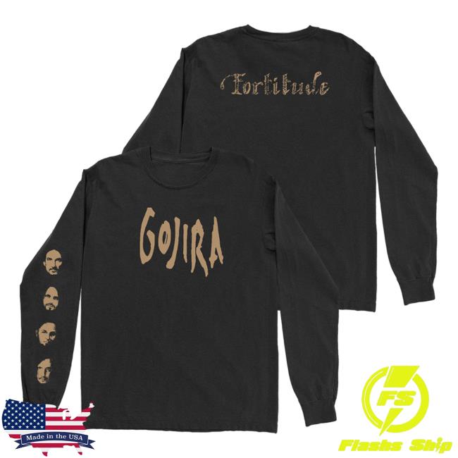 Official Roadrunner Records Gojira Merch Store Gojira Fortitude Faces L/S T Shirt RoadrunnerRecords