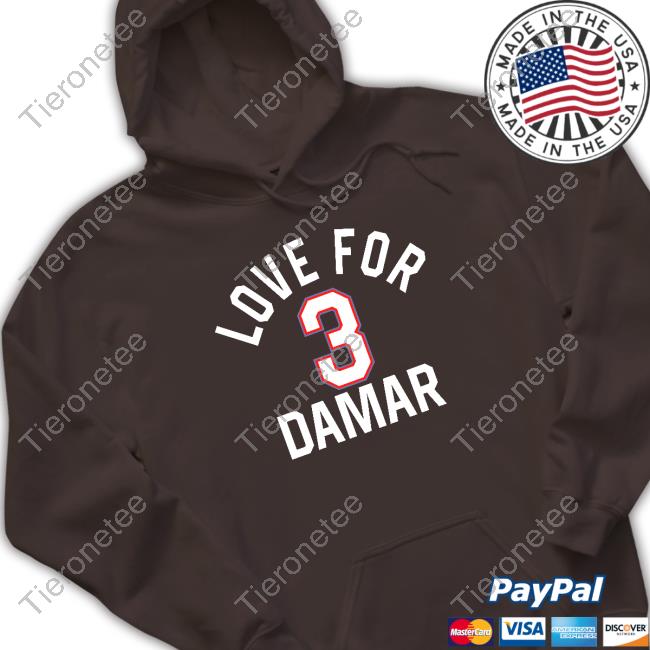 Baltimore Ravens Love For 3 Damar Shirt