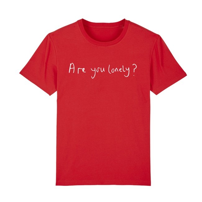 Loneliness Red Shirt Pet Shop Boys