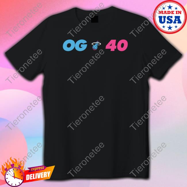 Official Miami Heat Og 40 T-Shirt