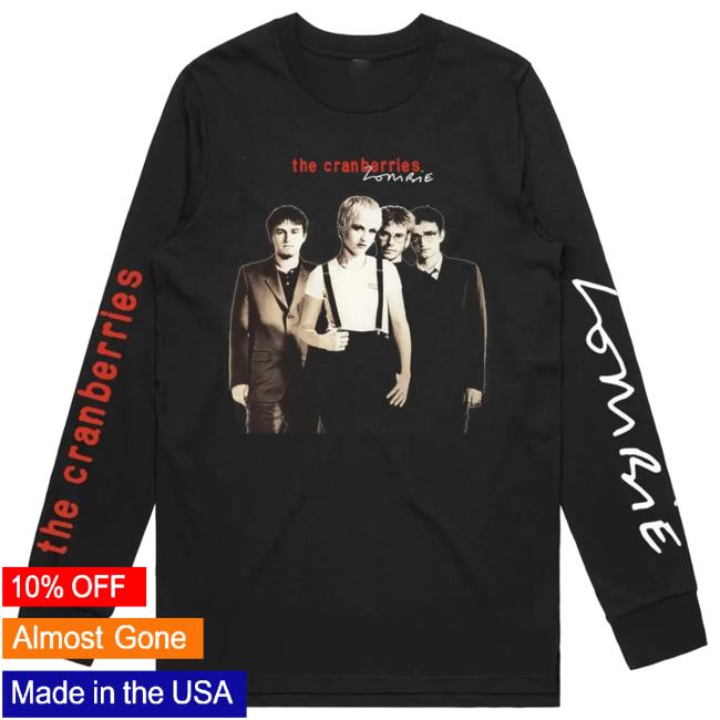 The Cranberries Merch Shop Zombie Black Long Sleeve New
