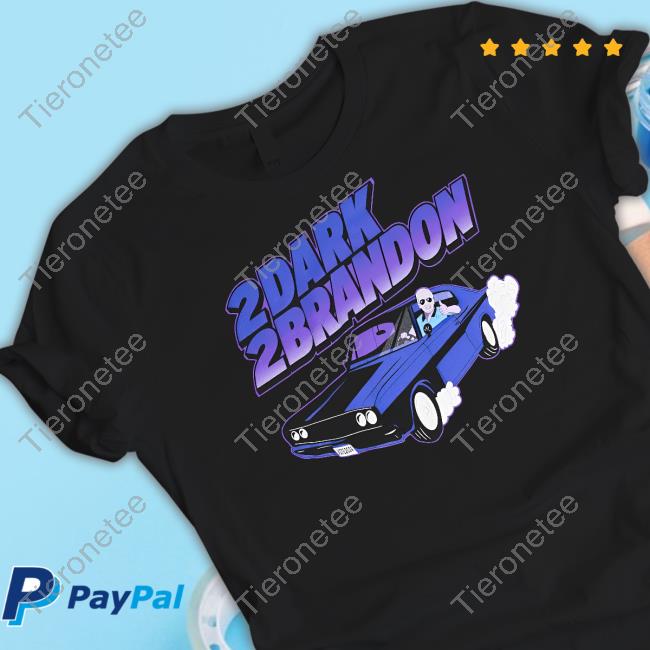 Official Crooked Media Merch 2 Dark 2 Brandon Tee Shirt