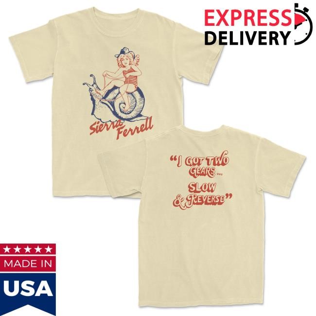 Official Sierra Ferrell Slow & Reverse Snail Shirt