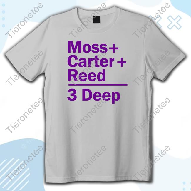Official Moss Carter Reed 3 Deep Tee