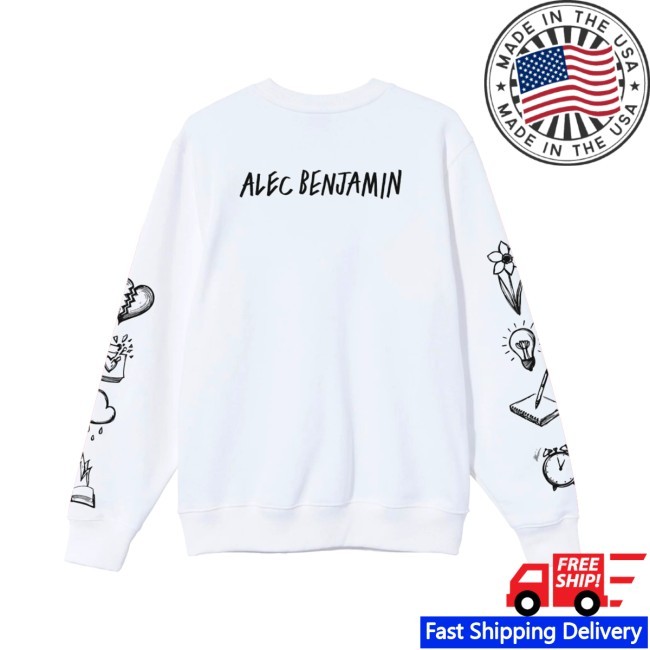 12 Notes Tour Sweatshirt Alec Benjamin Store
