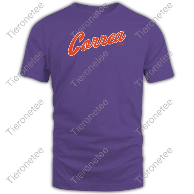 Carlos Correa New York Script Long Sleeve