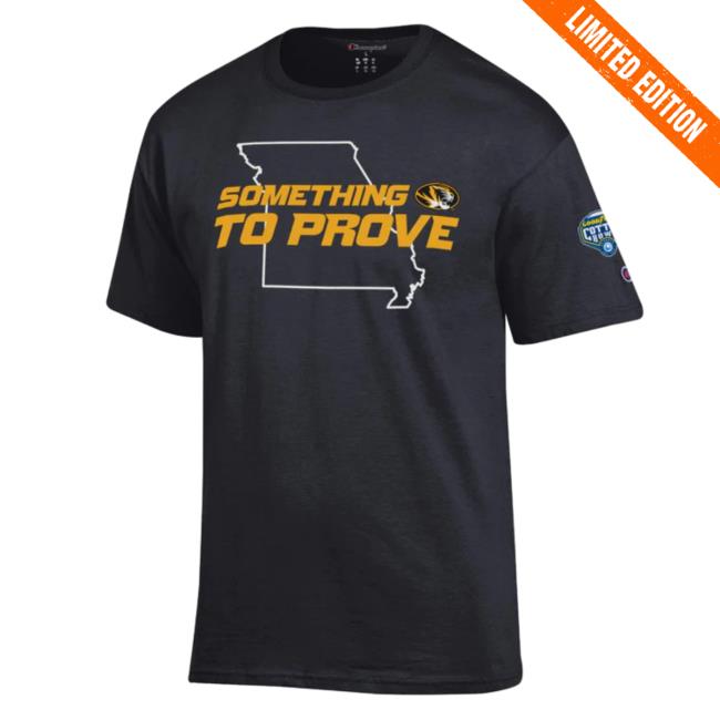 Mizzou Cotton Bowl Apparel Mizzou Tigers Champion Something To Prove Cotton Bowl Bound Black Shirts