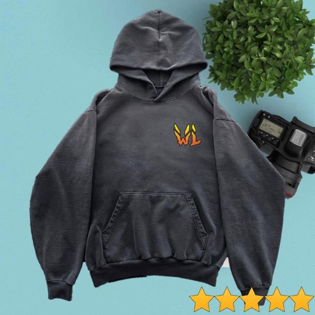 Official Warren Lotas Merch Store Orange Robot Hoodie - Vintage Black Pullover Hoodie