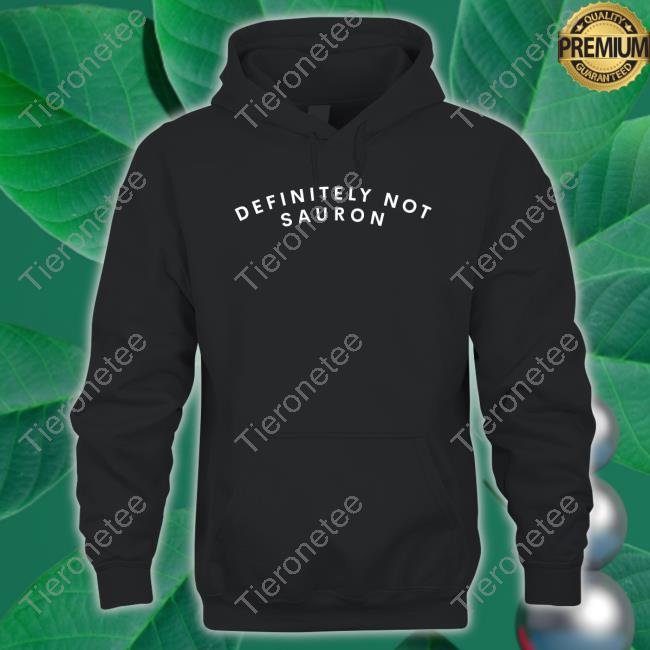 Definitely Not Sauron Long Sleeve T Shirt Tea With Tolkien