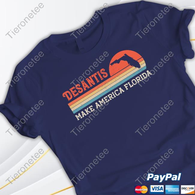 Official Desantis Make America Florida Shirt