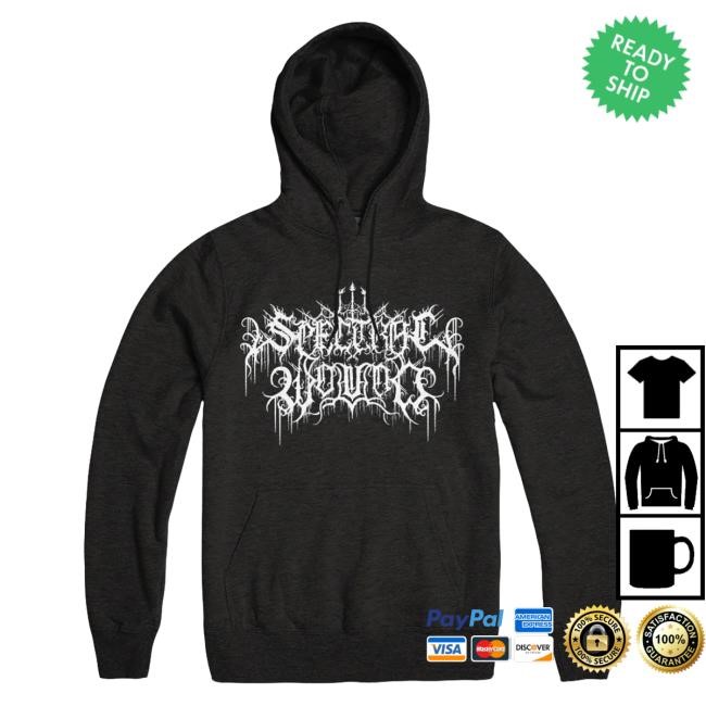 Official Evil Greed Shop Spectral Wound The Devil Hooded Sweatshirt EvilGreed