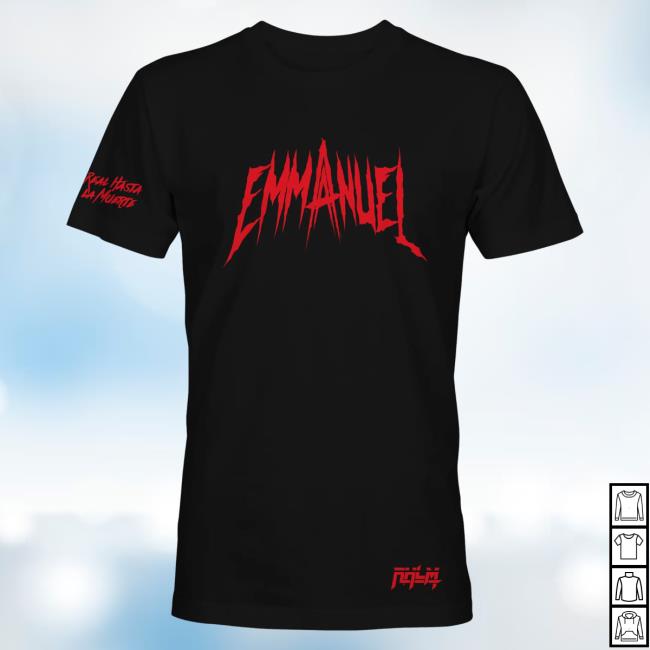 Official Anuel Aa Clothing Store Shop Anuelmerch Emmanuel RHLM Real Hasta La Muerte Black Shirts Anuelaa Merch
