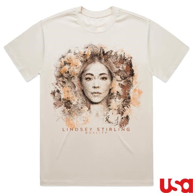 Official Lindsey Stirling Merch Store Shop Lindsey Stirling Duality Album Cover Shirt