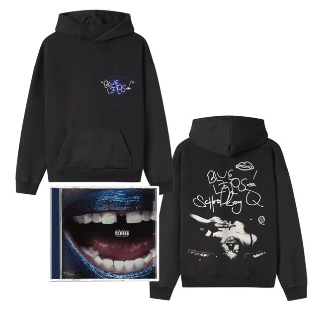 Blue Lips Fan Pack B Schoolboy Q Hoodie