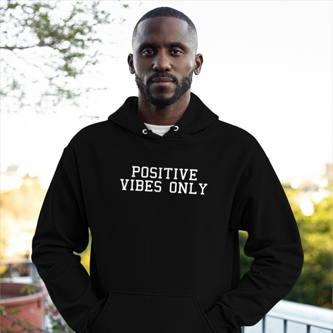 Robert Saleh Positive Vibes Only Long Sleeve T Shirt Robert Saleh Positive Vibes Only Shirts