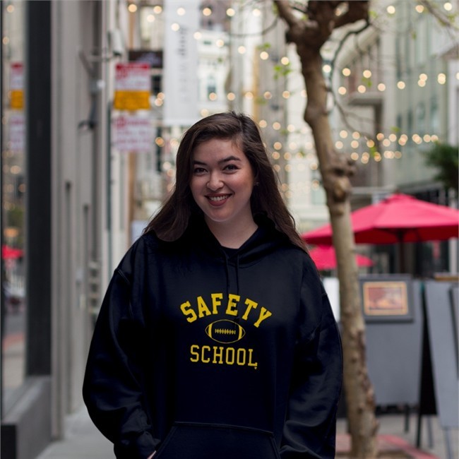 BreakingT Safety School Hoodie Black