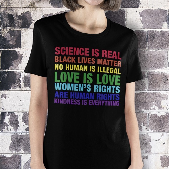 Science Is Real Black Lives Matter No Human Is Illegal Love Shirt Tom Hanks Science Is Real Black Lives Matter No Human Is Illegal Love T Shirt The Astute Galoot