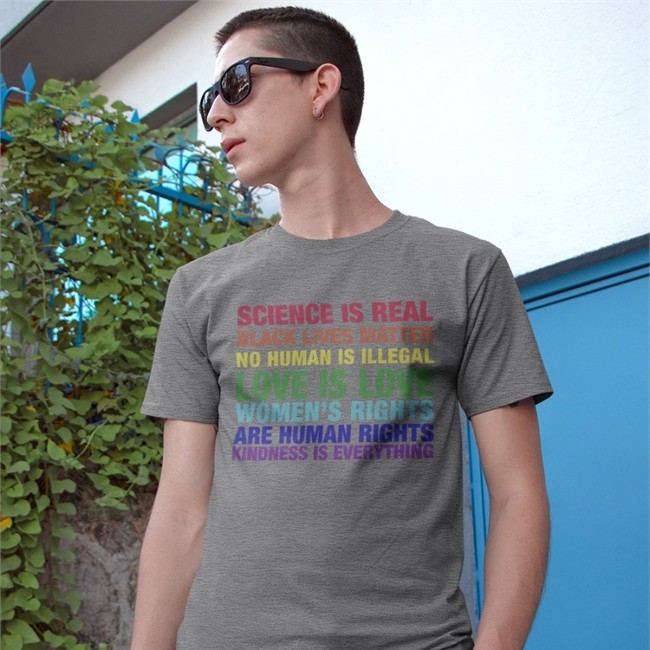 Science Is Real Black Lives Matter No Human Is Illegal Love Shirt Tom Hanks Science Is Real Black Lives Matter No Human Is Illegal Love Shirt