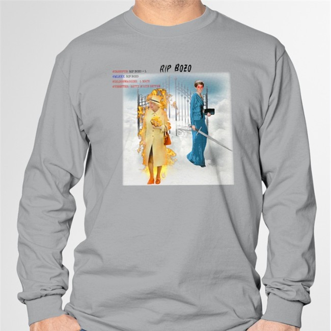 21 Savage Rip Bozo Queen Elizabeth Tee Shirt