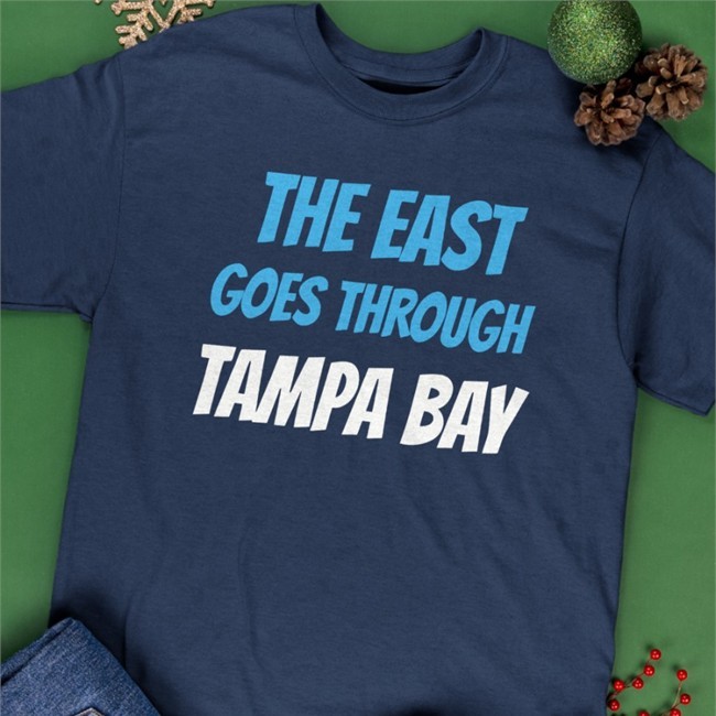 Hot The East Goes Through Tampa Bay Shirt Black By Rico Bo$Co