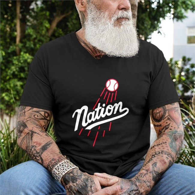 Official LADvsSD Nation Baseball Shirt Dodgersnation