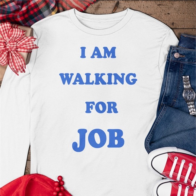 BJP4India I Am Walking For Job Shirt Rohan Gupta
