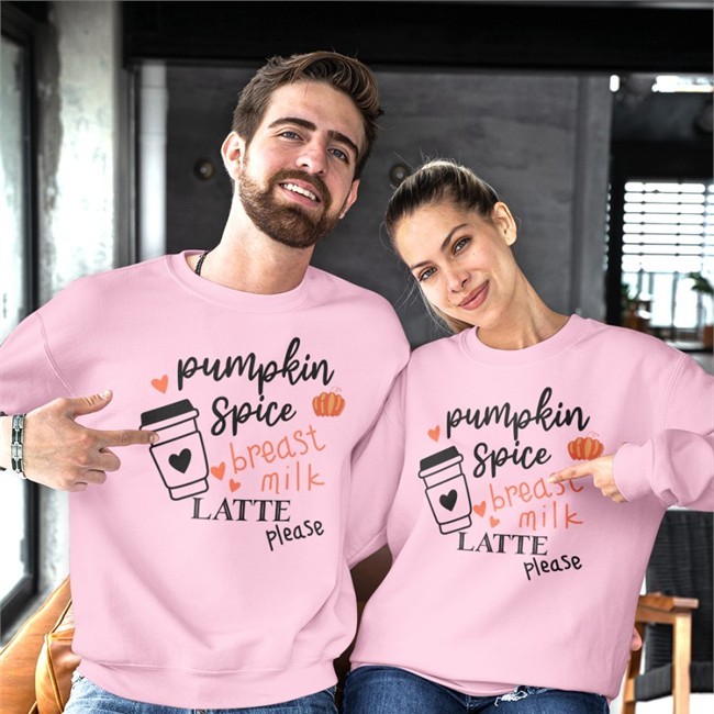 Shirts With Threatening Auras Pumpkin Spice Breast Milk Latte Please White Tee Disturbingshirt