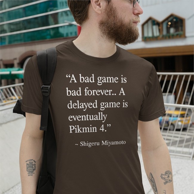 Shigeru Miyamoto A Bad Game I Bad Forever Shirt
