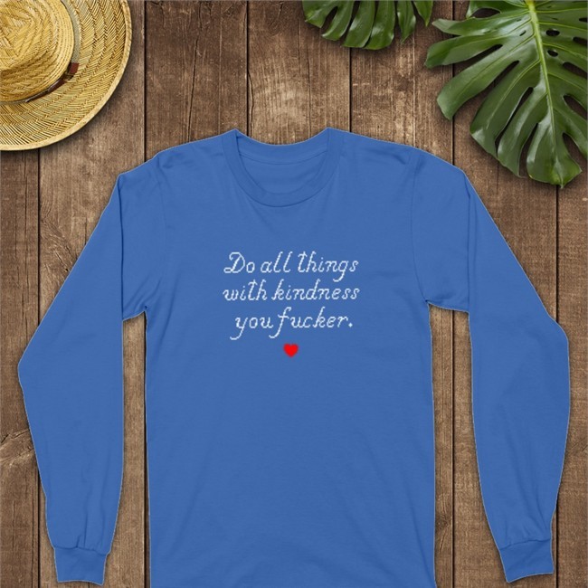 Wholesomememes Merch Do All Things With Kindness Fucker Cap Hat Wholesomememes