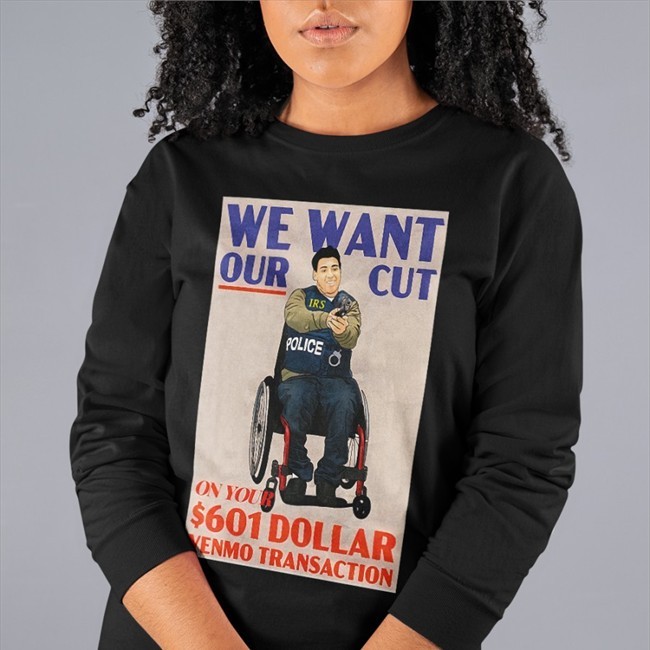 Wearechange Merch We Want Our Cut On Your 601 Dollar Venmo Transaction Shirt Luke Rudkowski