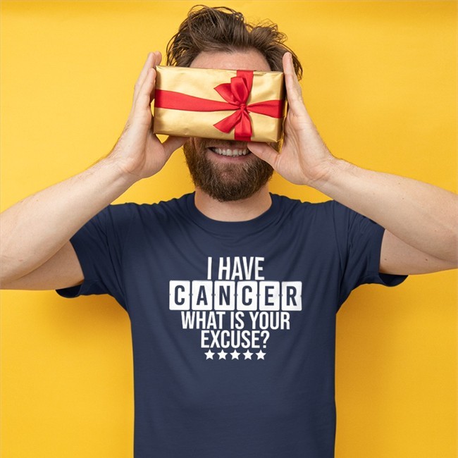 Weird Thrift Store Shirts I Have Cancer What Is Your Excure Hooded Sweatshirt