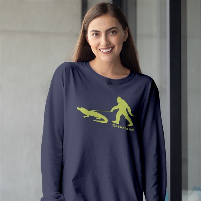 Gatorland Tee Shirt Gorilla Lead Crocodile