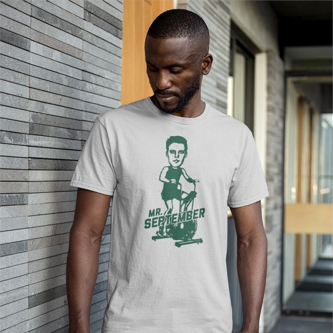 Hockey Lodge Merch Minnestoa Wild Sotastick Mr. September Tee Shirt