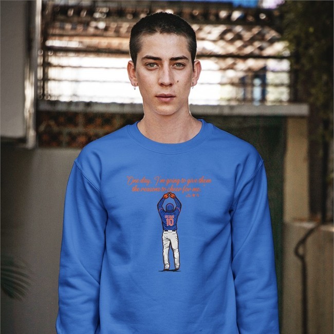 One Day I'm Going To Give Them The Reasons To Cheer For Me Crewneck Sweatshirt