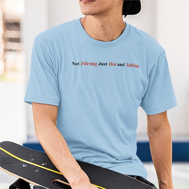 Yona Not Flirting Just Hot And Talking Sweatshirt Yonasekki