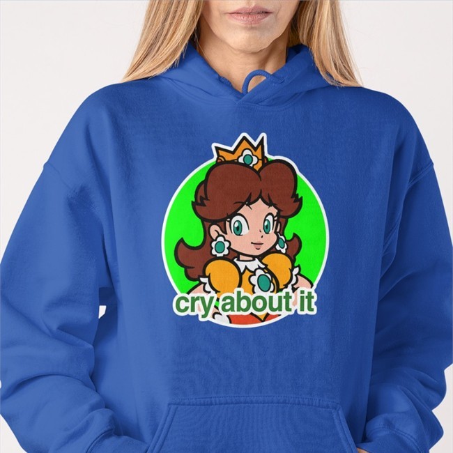 Princess Daisy Cry About It Black Tees Offical Rin Carin4u